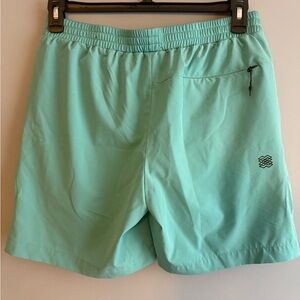 Men's FLX Turquoise Lined 7” Athletic Shorts medium